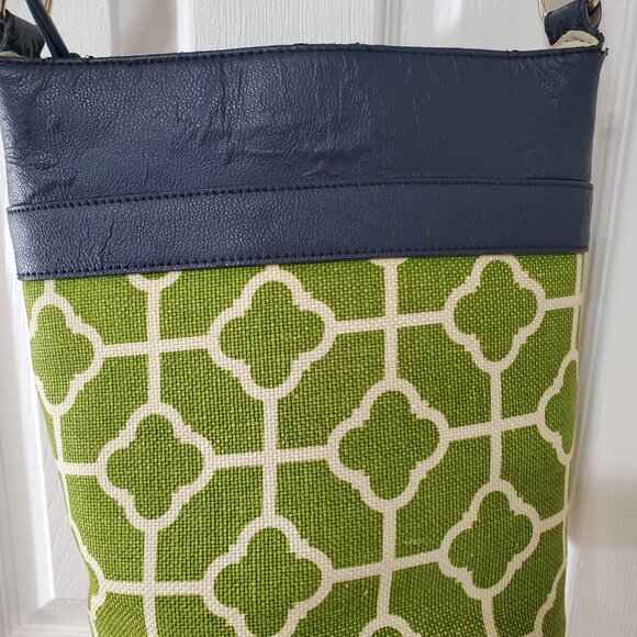 Vintage Spartina 449 Daufuskie Island Martinangel Day Tote Bucket Bag - Picture 4 of 12